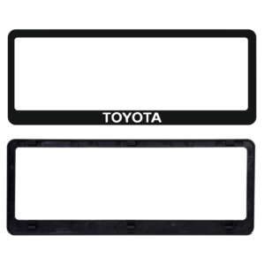 CUSTOMIZED NUMBER PLATE FRAME:-